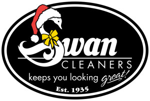 swan christmas logo