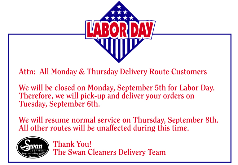 Labor Day Message