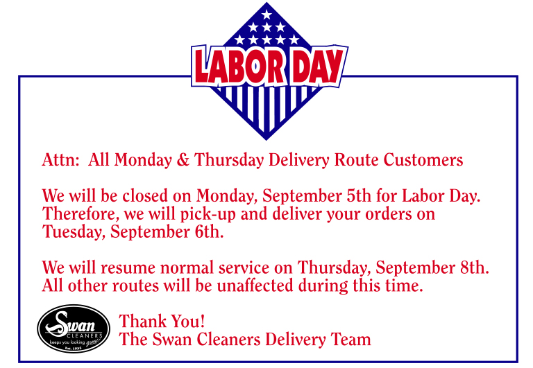 Labor Day Message