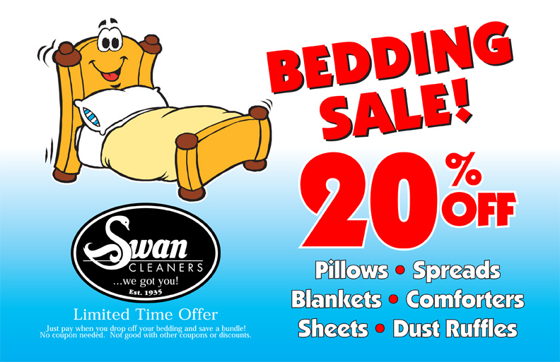 Specials & Coupons Swan Cleaners